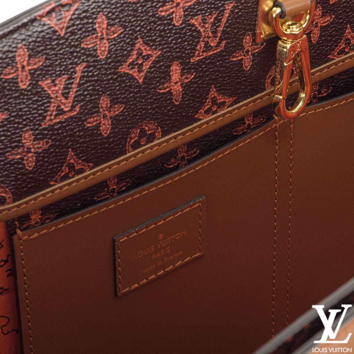 Louis Vuitton Monogram Steamer XXL Bag Brown Black